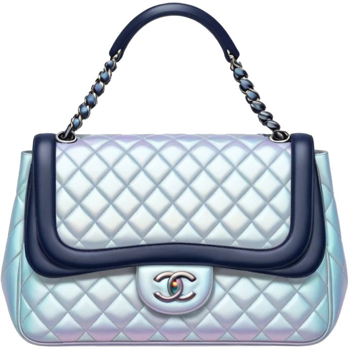 chanel pearl bag emoji