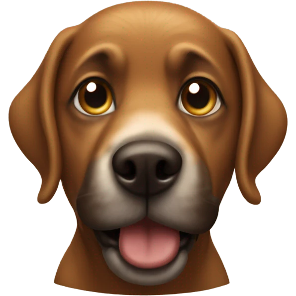 Poopy dog emoji