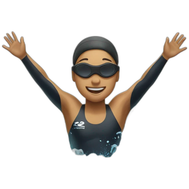 swim butterfly stroke emoji