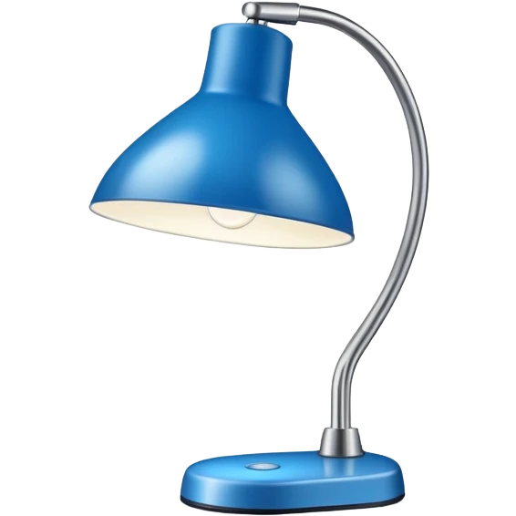 blue table lamp  emoji
