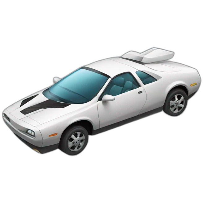 Flying car emoji