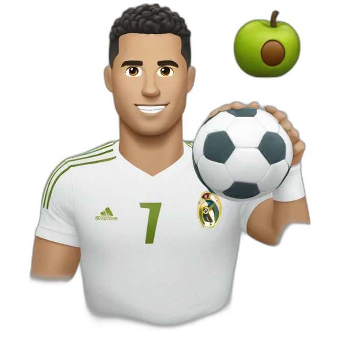 ronaldo qui ramasse du coton emoji