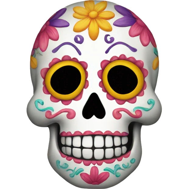 Sugar skull emoji