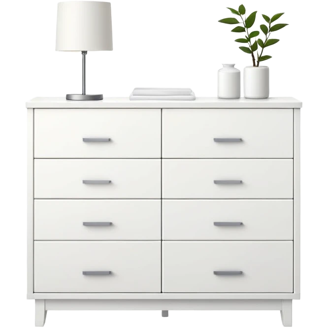 ikea white dresser emoji