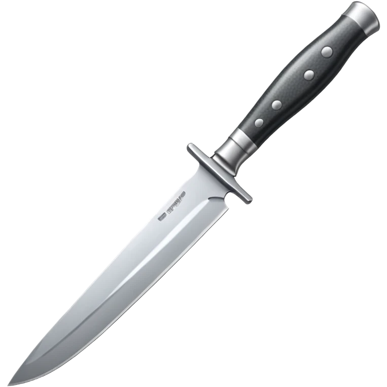 knife pointing up emoji