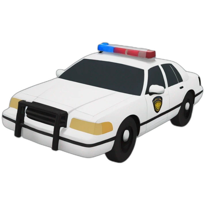 cop car pursuit emoji