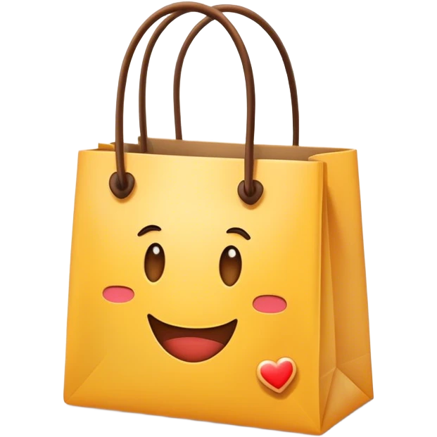 goodie bag with the text goodiebag emoji