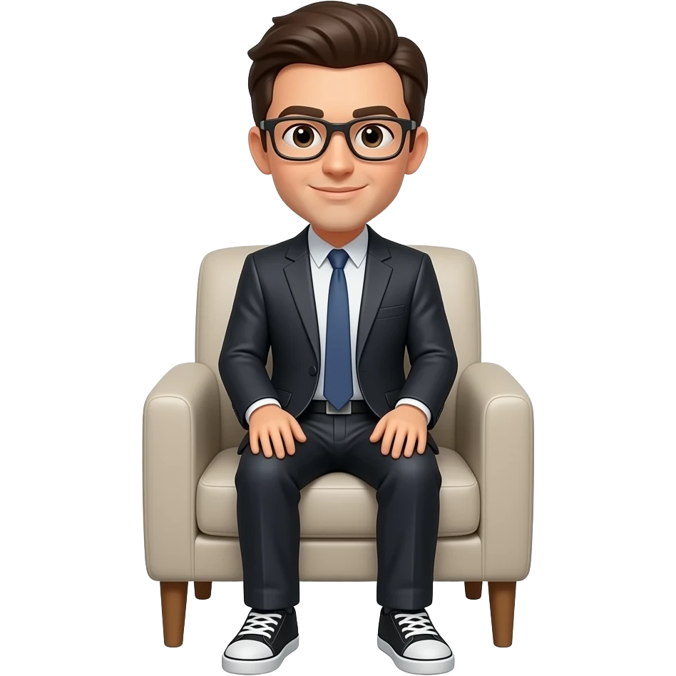 a person sitting on the chair emoji