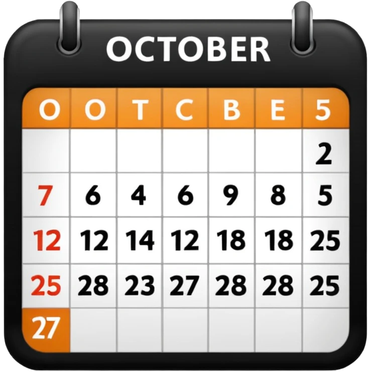 He said: October 2025, don’t you think? emoji