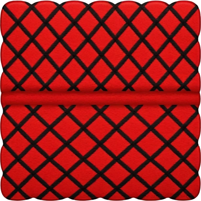 Plaid carpet  emoji
