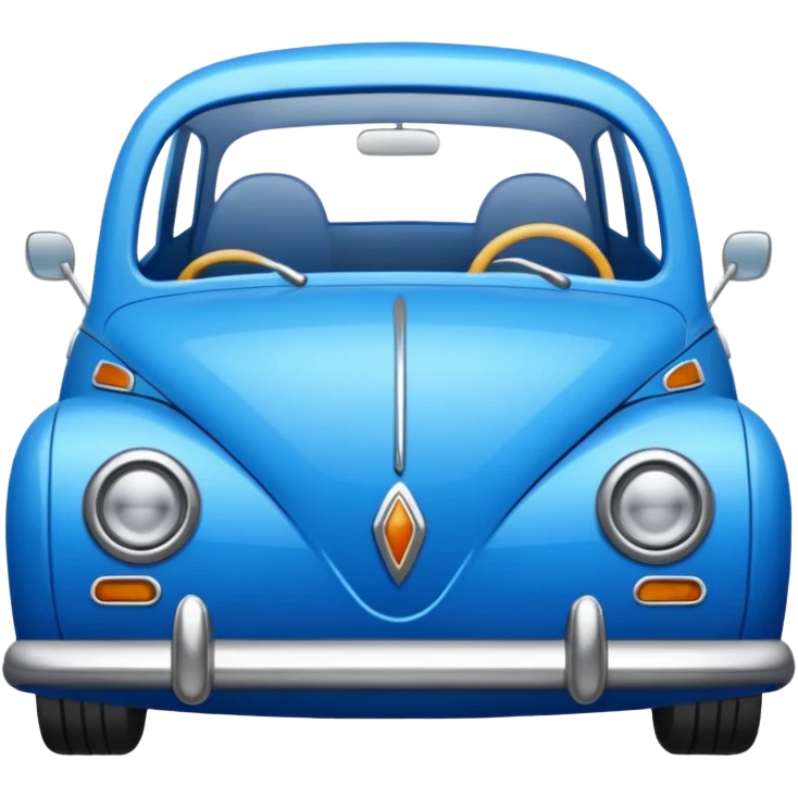 blue Indian car emoji