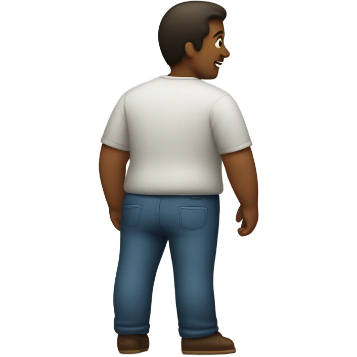 me with a big butt emoji