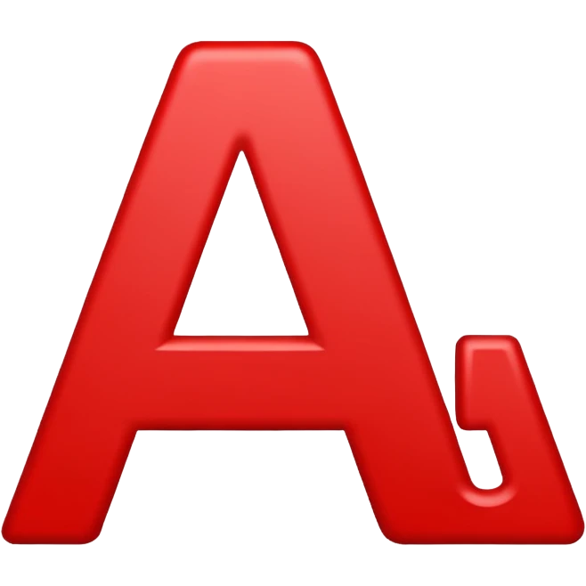 Letters 'NA' in red colour emoji