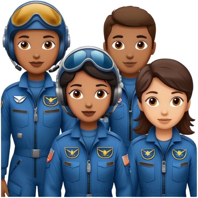 команда пилотов  emoji