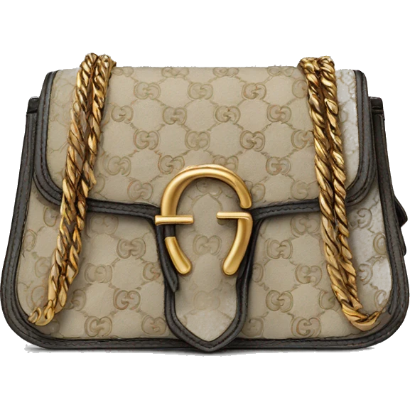 Gucci jeans bag  emoji