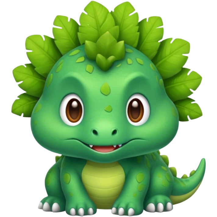 cute fluffy dinosaur emoji
