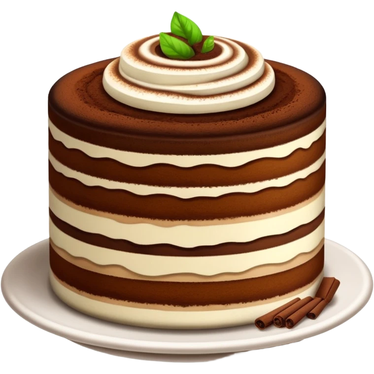 Tiramisu emoji