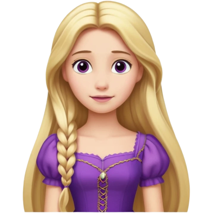 Disney rapulzel  emoji