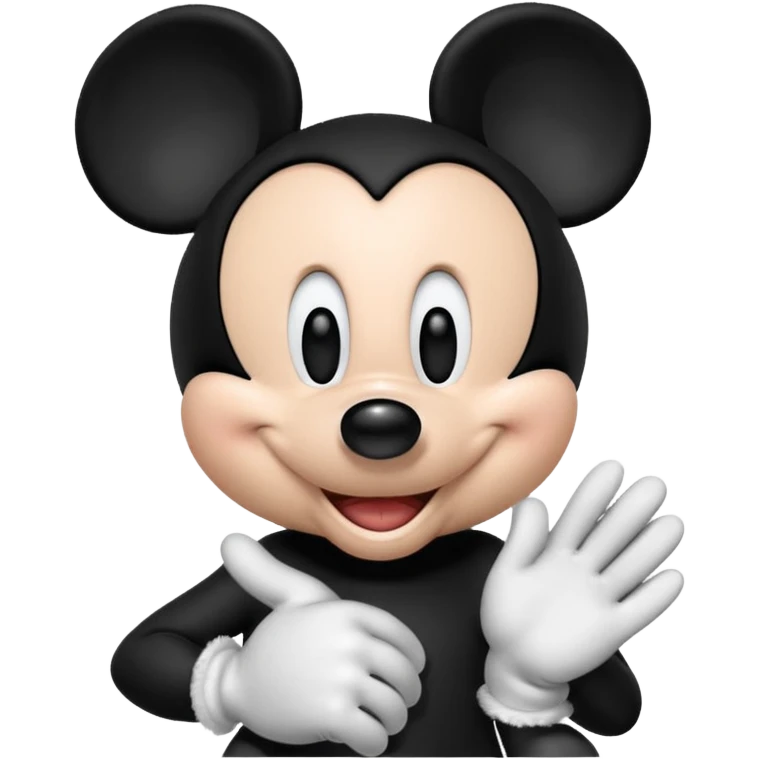 Mickey Mouse emoji