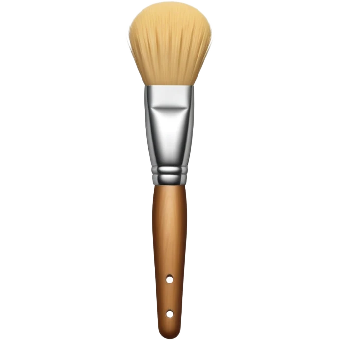 Pincel de maquiagem emoji