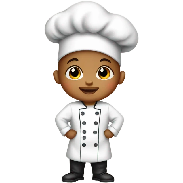 A Baby chef emoji