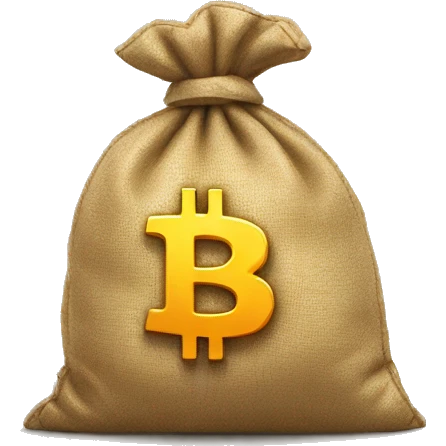 bitcoin money bag emoji
