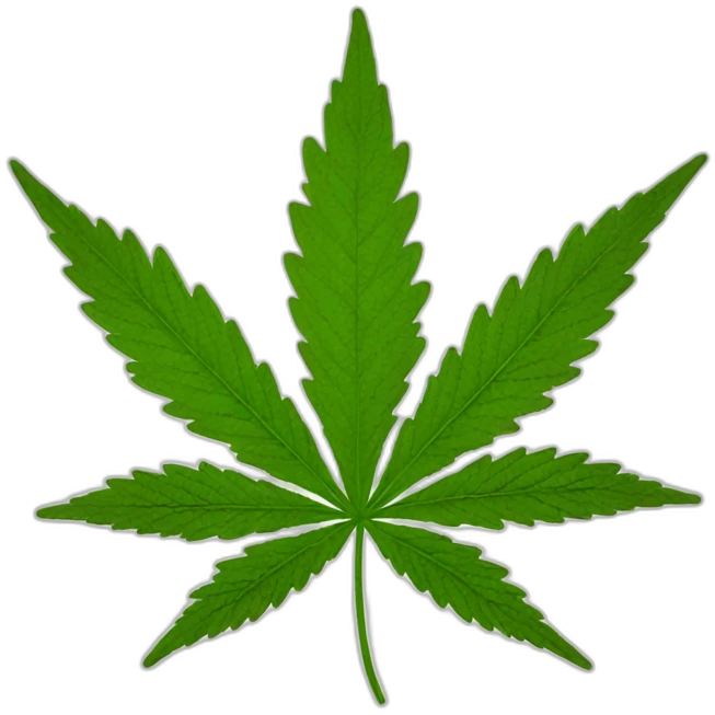 Cannabis flower emoji