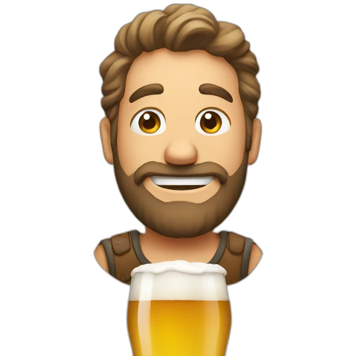 beer enjoyer emoji