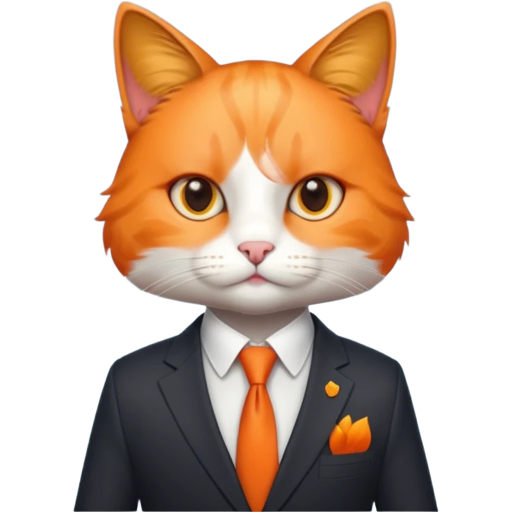 agent cat emoji