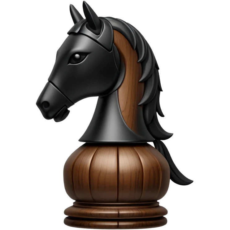 Chinese chess piece, knight piece emoji