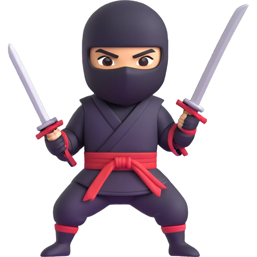 thinking ninja emoji