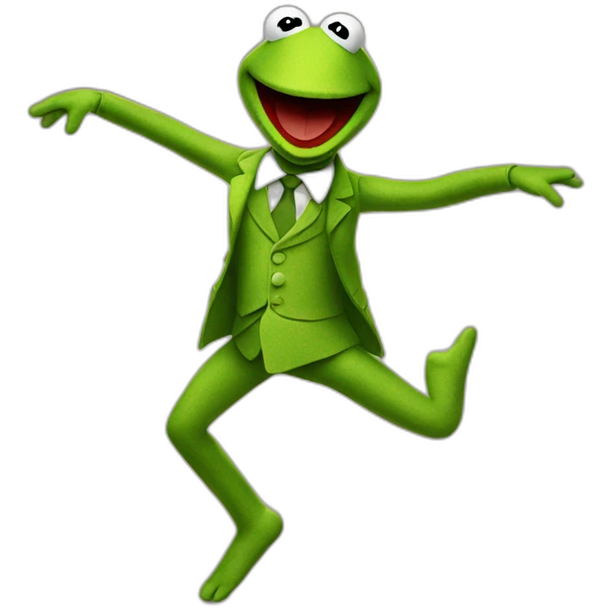 dancing kermit emoji