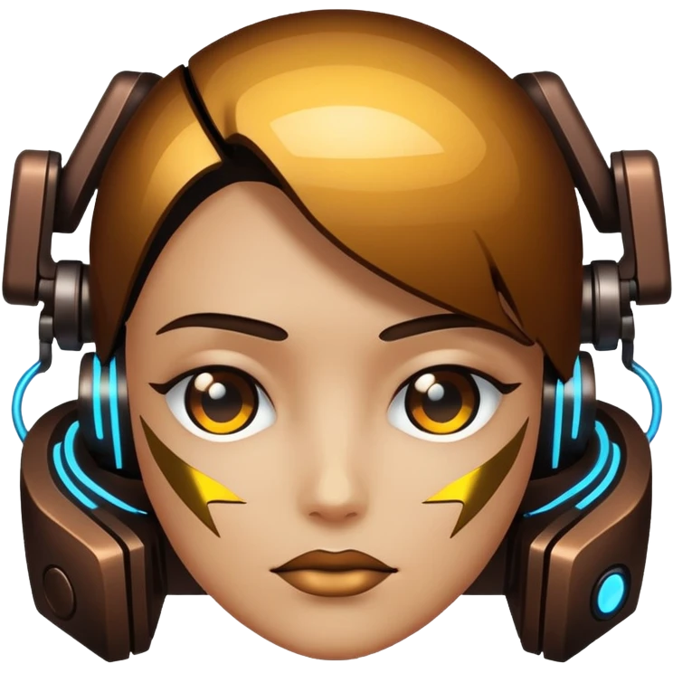 glitter cheap brown cyberpunk emoji