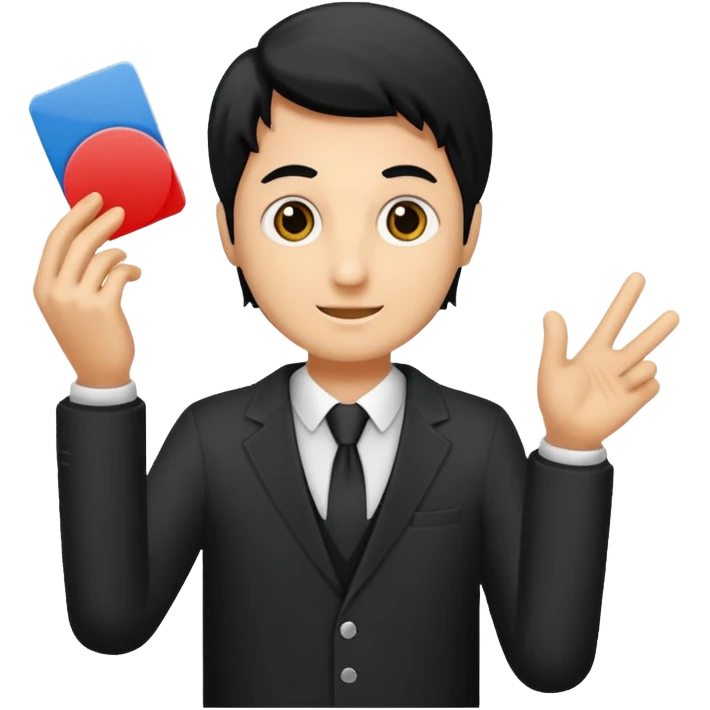 Create a man with only an uno clothes emoji