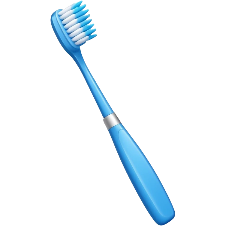 blue Toothbrush emoji