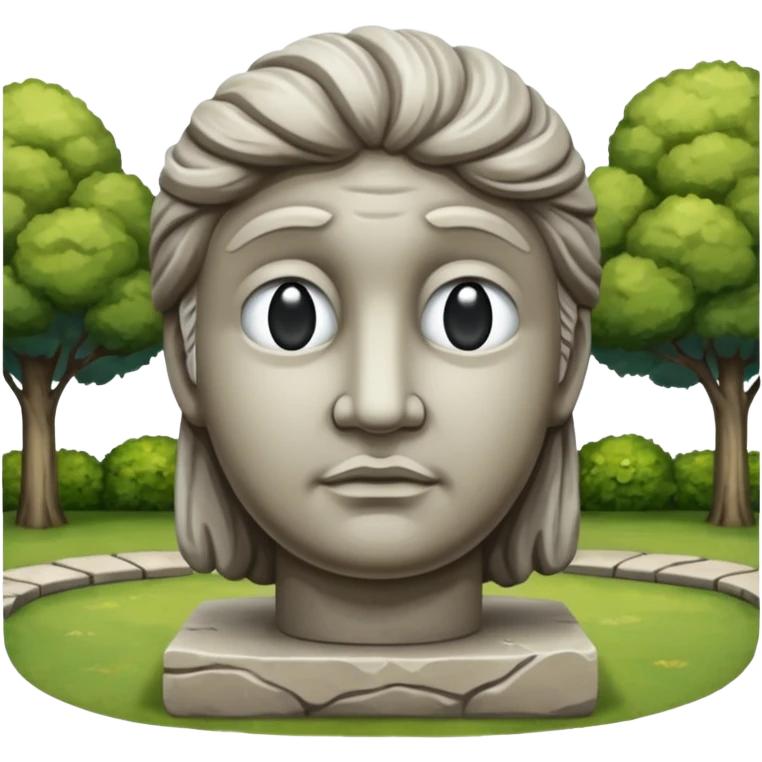 park Statue emoji