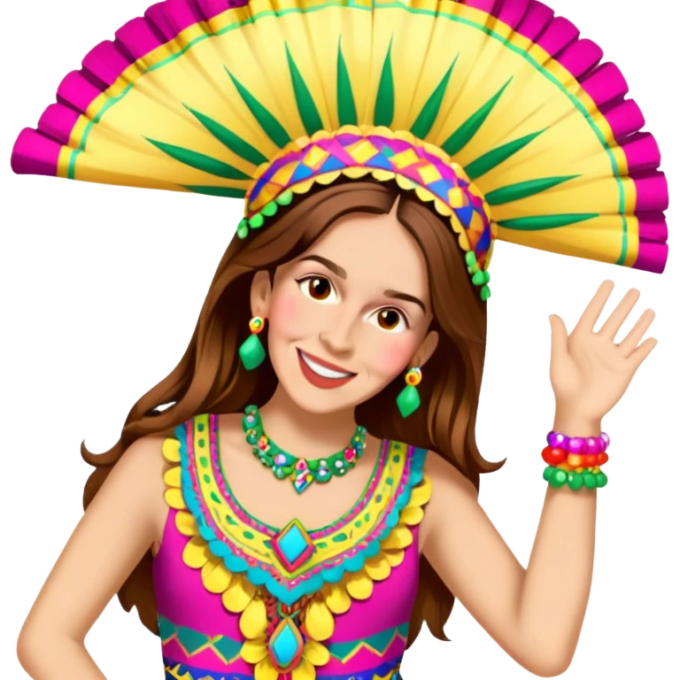 Fiesta Reveler emoji