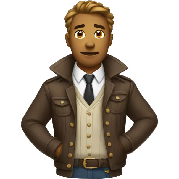 nervously pulling collar emoji