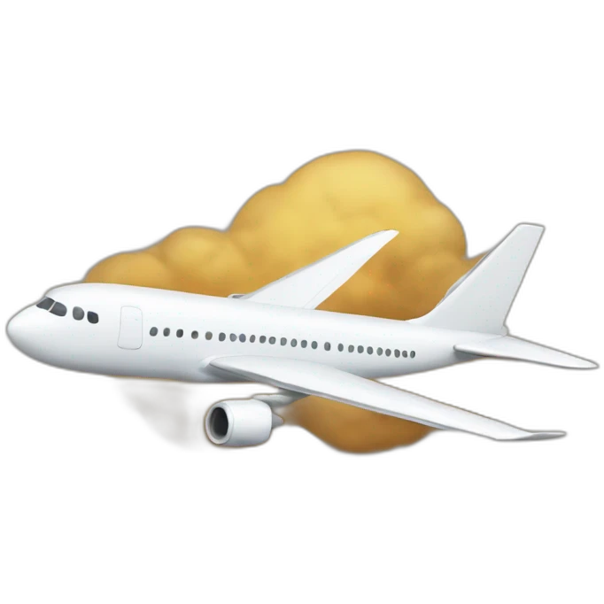 plane descending emoji
