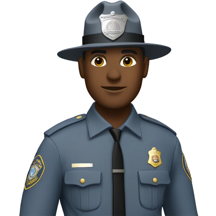 South Carolina state trooper emoji