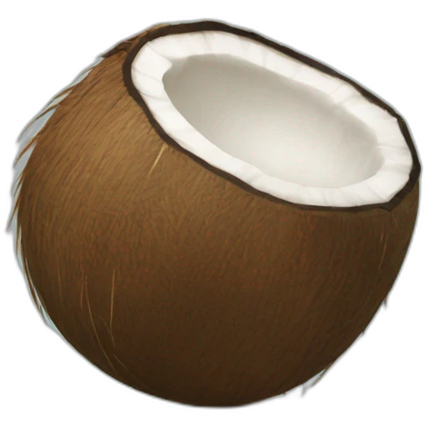 Coconut emoji