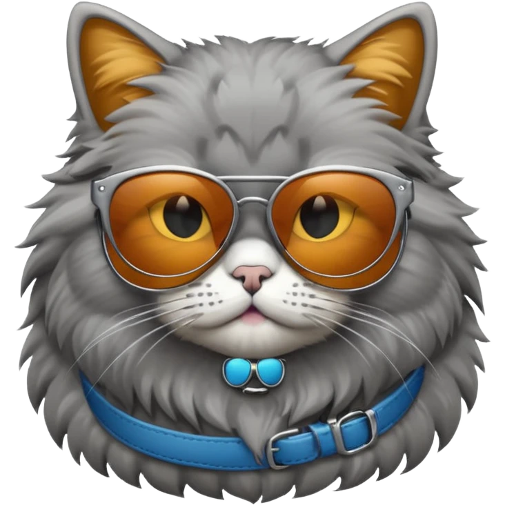 Cat wearing sunglasses emoji