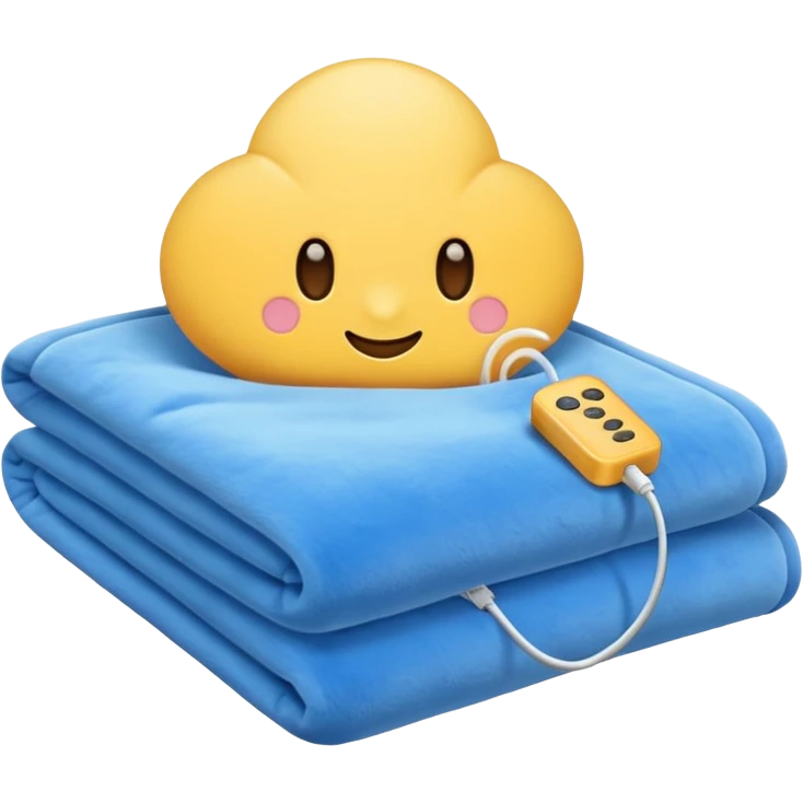 electric blanket no smiley emoji