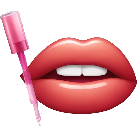 yummy lipgloss emoji