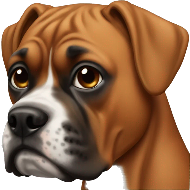 Boxer dog emoji
