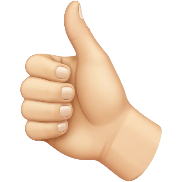 Thumbs up emoji