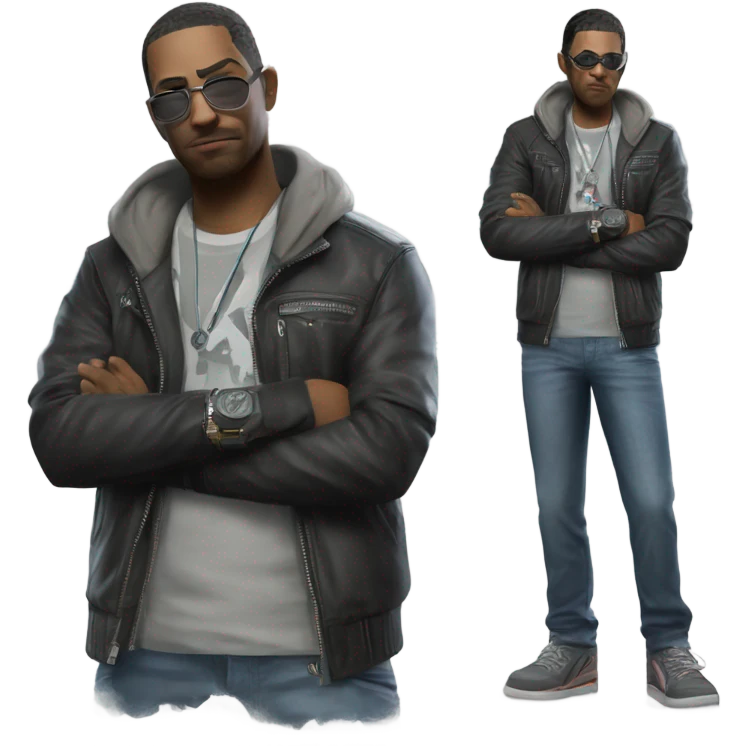 Marcus Holloway watch dogs 2 emoji