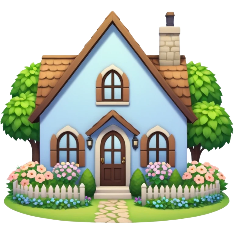 A cottage-core interpretation of the Sims 4 logo emoji