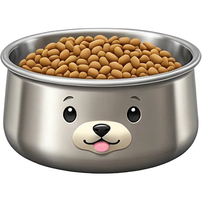 food bowl for pet emoji