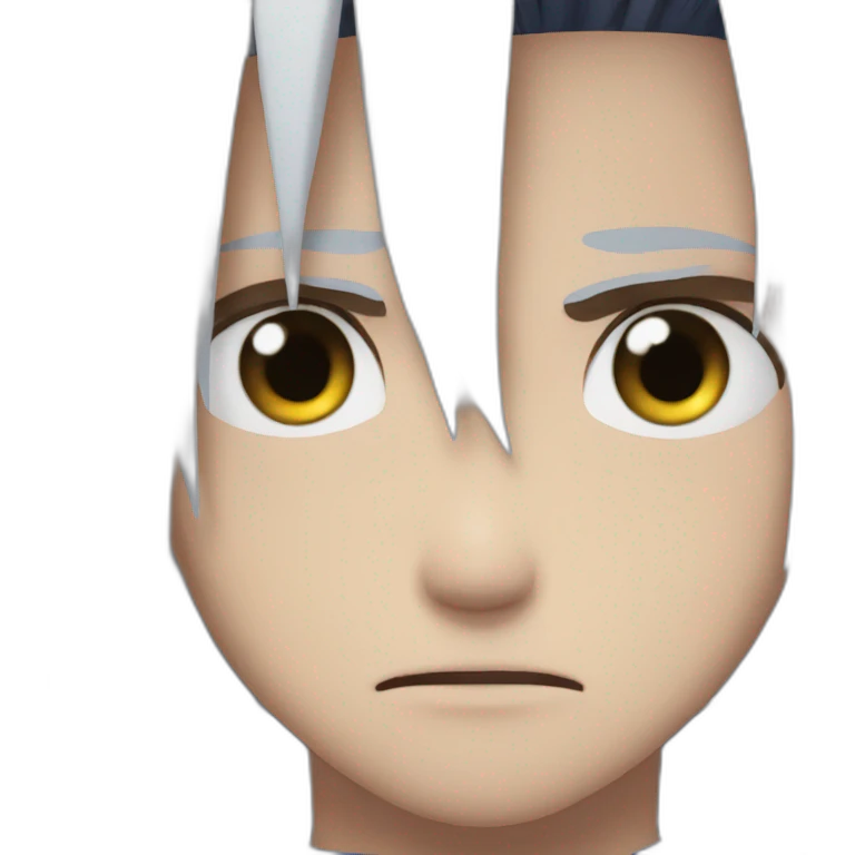 Crying sasuke emoji